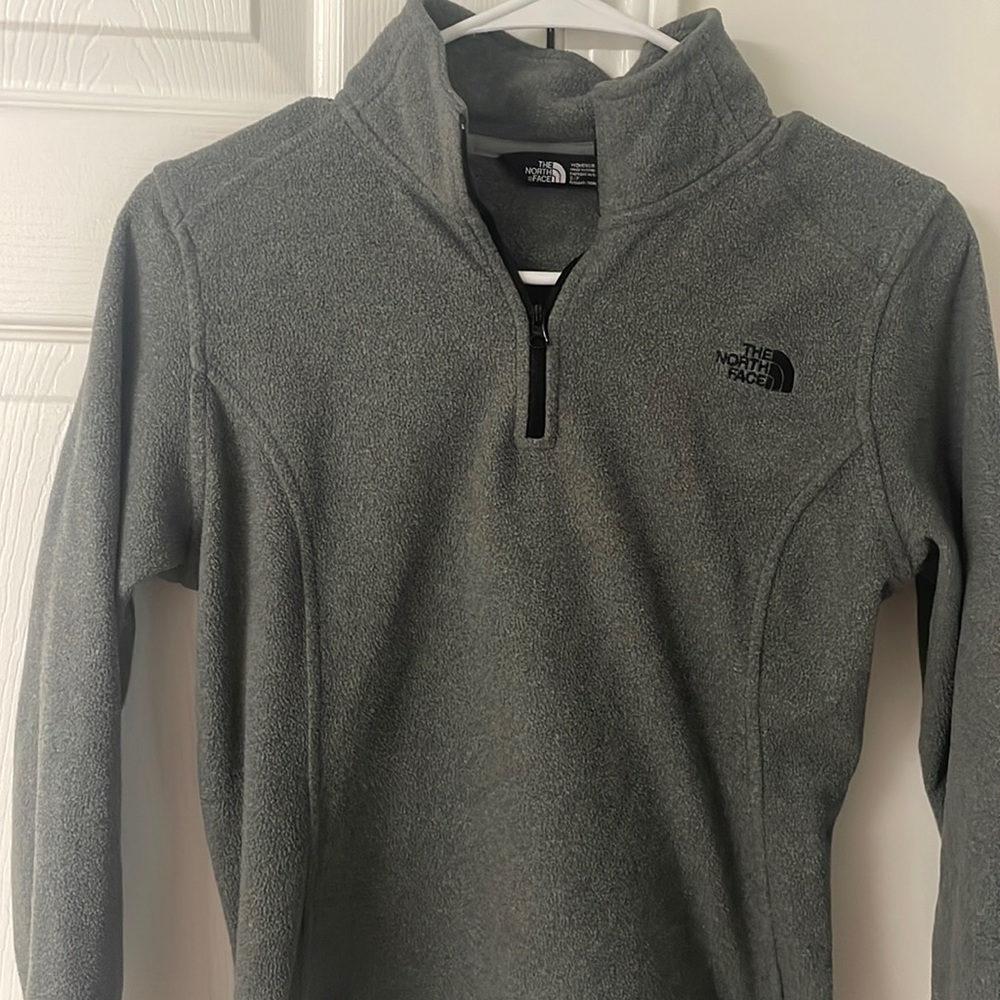 North Face zip pullover